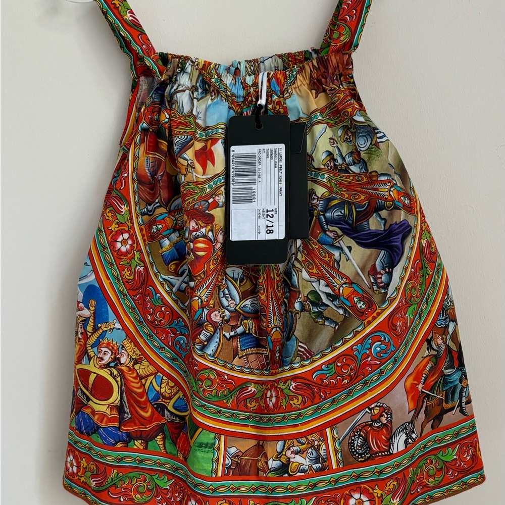 NWT Dolce & Gabbana infant girls dress set size 12-18 months